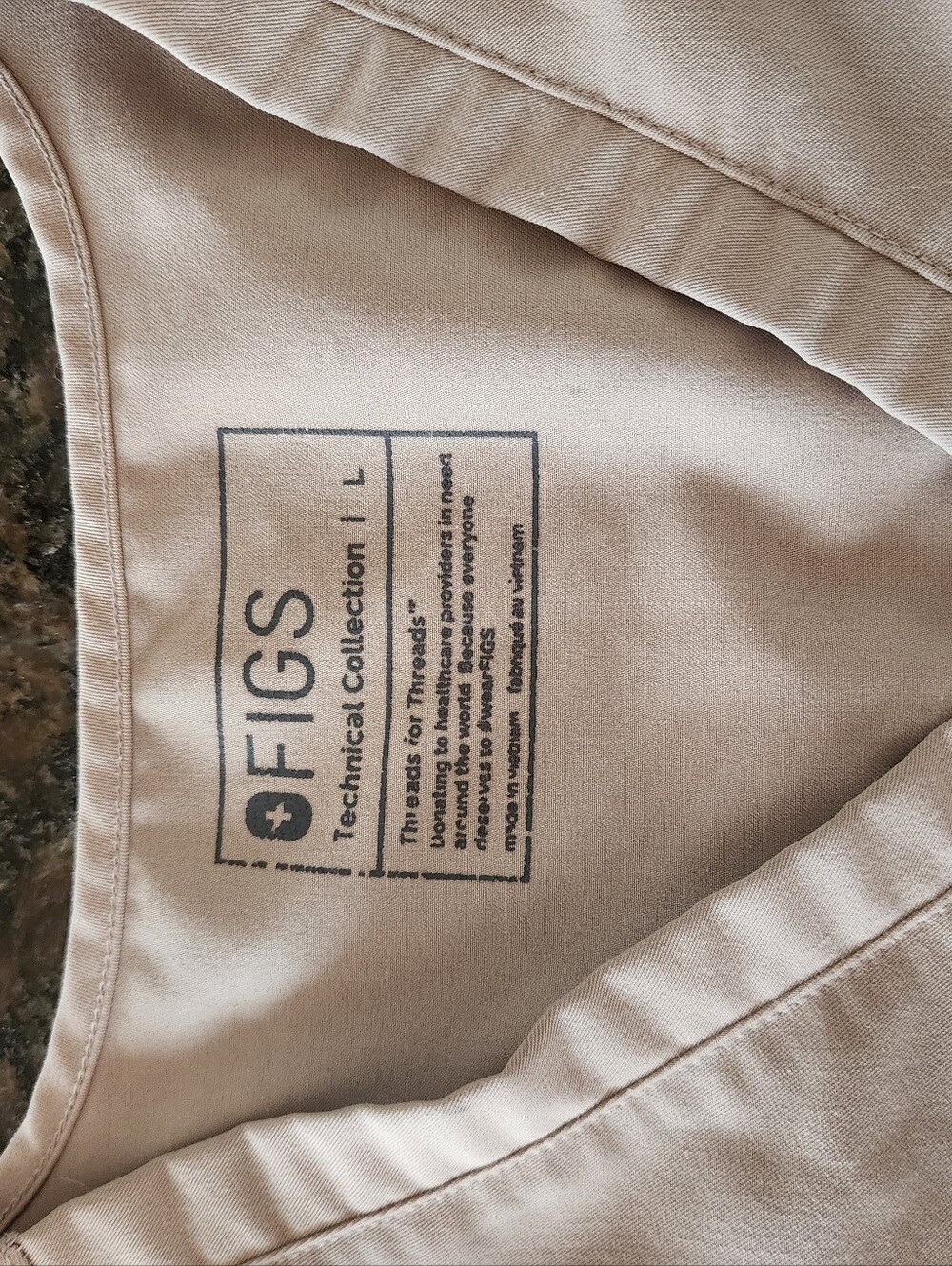 Figs Scrub Top - Picture 2 of 2